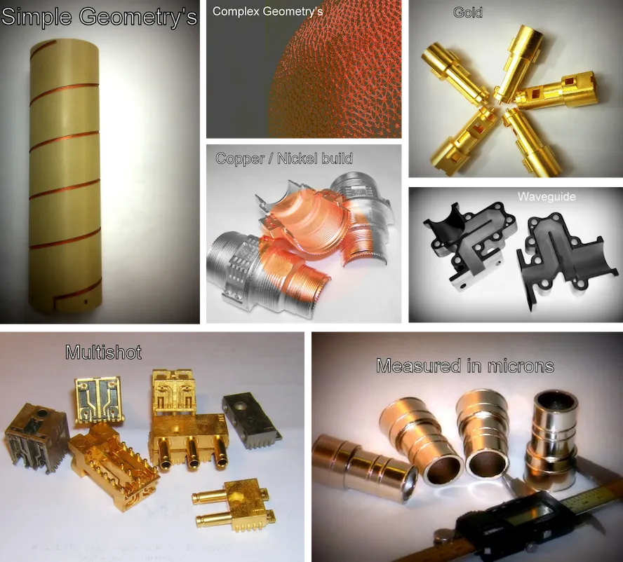 Various plating and components